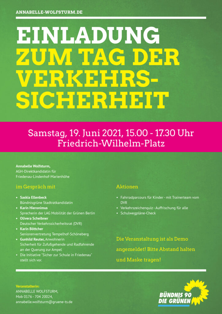 Einladung zum Tag der Verkehrssicherheit am 19.06.2025