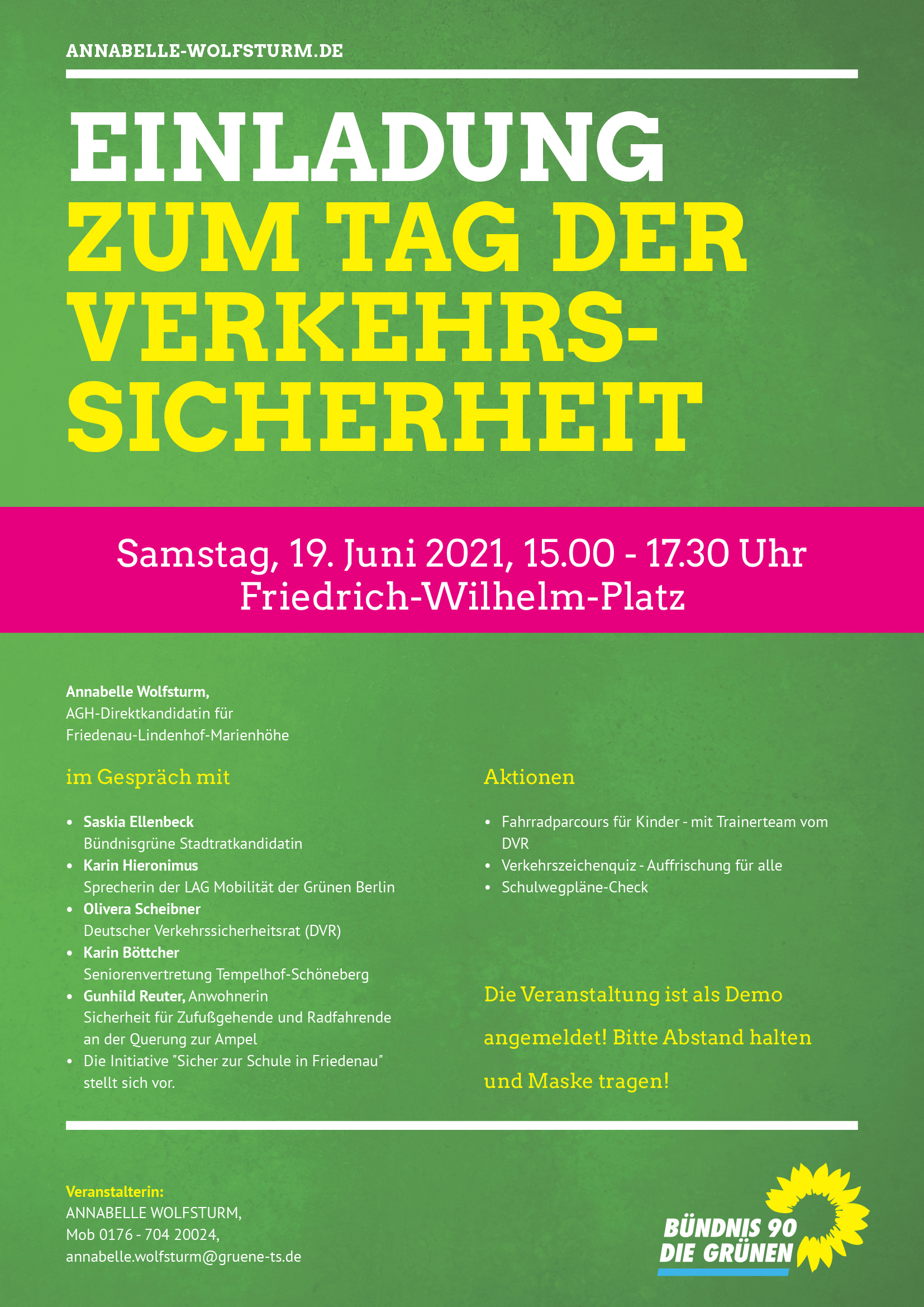 Einladung zum Tag der Verkehrssicherheit am 19.06.2025